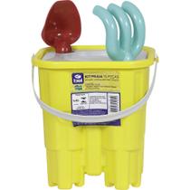Kit Baldinho de Praia Castelinho com 10 Peças Cores Sortidas (G) Bel