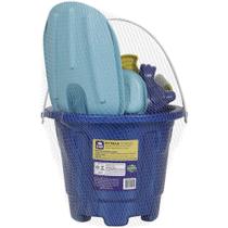 Kit Baldinho de Praia com 12 Peças Cores Sortidas Bel Kit Baldinho de Praia com 12 Peças Cores Sortidas Bel