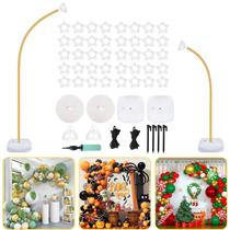 Kit Balloon Arch AerWo de 2,85 m e 1,8 m com suporte para festa de casamento