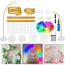 Kit Balloon Arch AerWo Lighted 2,85 m e 1,8 m com suporte e base Kit Balloon Arch AerWo Lighted 2,85 m e 1,8 m com suporte e base