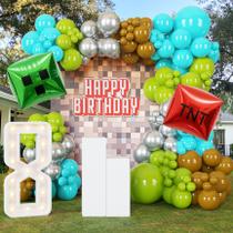 Kit Balloon Arch Garland ECEAE 127 unidades, tema de videogame