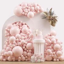 Kit Balloon Arch Garland JZCZOEB, laranja pastel, 115 unidades