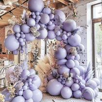 Kit Balloon Arch Garland Partycus Double Stuffed Lavender