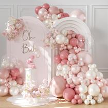 Kit Balloon Arch LANGASQUE Dusty Pink Blush 108 unidades