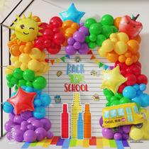 Kit Balloon Garland Arch Enanal Back to School 158 unidades