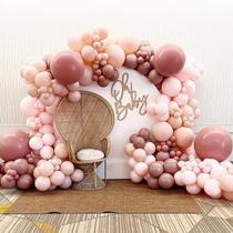 Kit Balloon Garland Captank Retro Pink Nude Macaron Pink Kit Balloon Garland Captank Retro Pink Nude Macaron Pink