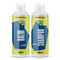 Kit Balm E Shampoo Hidratante Para Barba 120G Viv Partiu