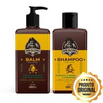Kit Balm E Shampoo Para Barba 120ml Lemon Bone Don Alcides Kit Balm E Shampoo Para Barba 120ml Lemon Bone Don Alcides
