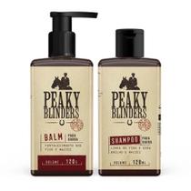 Kit Balm E Shampoo Para Barba Don Alcides Peaky Blinders