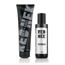Kit Balm E Shampoo Para Barba Hidratante 120Ml - Red Nek