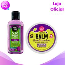 Kit Balm Finalizador + Óleo Multifuncional Uva Kit Balm Finalizador + Óleo Multifuncional Uva