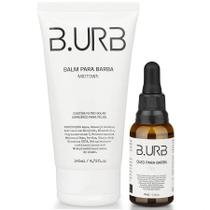 Kit Balm Midtown + Óleo Venice Café e Baunilha Barba Urbana B.URB Kit Balm Midtown + Óleo Venice Café e Baunilha Barba Urbana B.URB