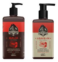 Kit Balm Para Barba 120g Leave In Masculino 120g Barba Negra