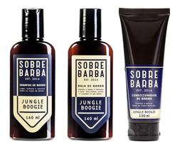 Kit Balm Shampoo Condicionador - Jungle Boogie - Sobrebarba