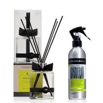 Kit Bambu Chines Acqua Aroma (1 Difusor Varetas Dia a Dia 250ml e 1 Perfume para Ambientes Dia a Dia 200ml)