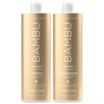 Kit Bambu Jacques Janine Hair Care Shampoo 800ml + Condicionador 750ml Kit Bambu Jacques Janine Hair Care Shampoo 800ml + Condicionador 750ml