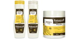 Kit Banana e Chia 3 Itens 500ml Bothânico Cosméticos