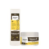 Kit Banana e Chia Bothânico Máscara 250g e Leave In Térmico