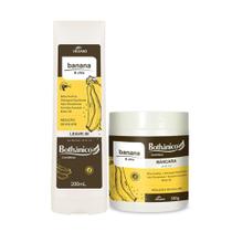Kit Banana e Chia Bothânico Máscara 500g e Leave In Térmico
