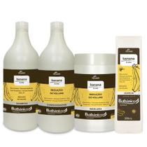 Kit Banana e Chia Bothânico Shampoo Cond Másc 1 Lt+ Leave In Kit Banana e Chia Bothânico Shampoo Cond Másc 1 Lt+ Leave In