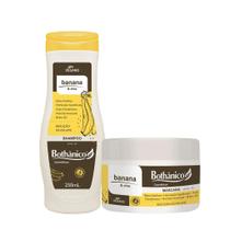 Kit Banana e Chia Bothânico Shampoo e Máscara 250g Vegano