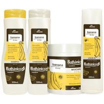 Kit Banana E Chia Completo 500ml 4 Itens Bothanico
