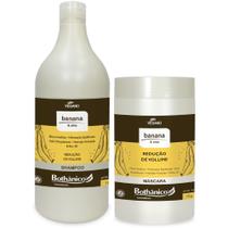 Kit Banana E Chia Shampoo + Máscara 1L Bothanico