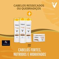 Kit banana e mel Vallore cosmetico