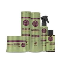 Kit bananeira 300ml - 5 itens - shampoo+condic+masc+fluido+nectavita Kit bananeira 300ml - 5 itens - shampoo+condic+masc+fluido+nectavita