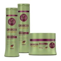 Kit Bananeira Pós-Química Haskell Shampoo + Condicionador + Máscara (300mL/g)