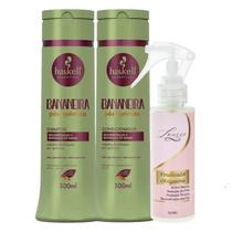 Kit Bananeira Shampoo + Cond 300ml + Finalizador Obrigatório Lourre 120ml Kit Bananeira Shampoo + Cond 300ml + Finalizador Obrigatório Lourre 120ml