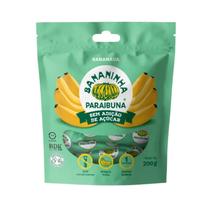Kit Bananinha Natural Sem Açúcar Paraibuna - 2 Unidades 200g