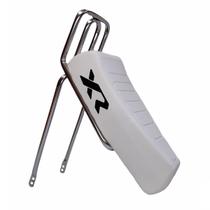 Kit Banco Mobilete Selim Para bike Suporte Bagageiro Rabetão Cromado mais Presilha Caloi XR