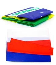 Kit Bandeira Do Brasil + Bandeira Da França 150 X 90 Cm