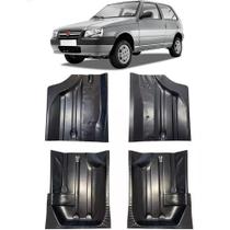 Kit bandeja assoalho remendo dianteiro + traseiro uno 84 a 13 prêmio 85 a 94 elba 86 a 96 fiorino 88 a 13