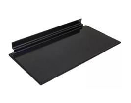 Kit Bandeja Calçado Infantil Preto Reto 21x11 cm Kit Bandeja Calçado Infantil Preto Reto 21x11 cm