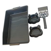 kit, bandeja de areia para gatos. kit, bandeja de areia para gatos.