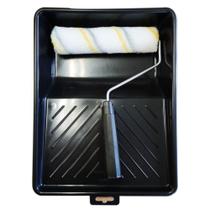 Kit Bandeja Grande + Rolo De 23cm - - Compel Kit Balde Grade Polipop 23cm Com Cabo - - Compel Kit Bandeja Grande + Rolo De 23cm - - Compel Kit Balde Grade Polipop 23cm Com Cabo - - Compel