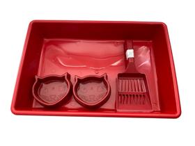 kit bandeja higienica para gatos