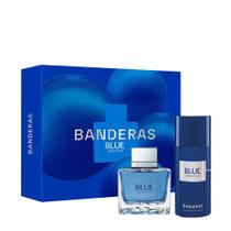 Kit Banderas Blue Seduction Masculino Edt 100ml + Deo 150ml Kit Banderas Blue Seduction Masculino Edt 100ml + Deo 150ml