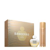 Kit Banderas Her Golden Secret Feminino - Eau de Toilette 80ml + Desodorante 150ml Kit Banderas Her Golden Secret Feminino - Eau de Toilette 80ml + Desodorante 150ml