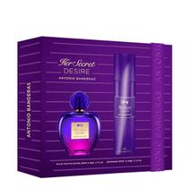 Kit Banderas Her Secret Desire - Eau De Toilette 80ml + Desodorante 150ml - ANTONIO BANDERAS