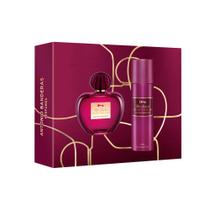 Kit Banderas Her Secret Temptation EDT Perfume Feminino 80ml e Desodorante 150ml Kit Banderas Her Secret Temptation EDT Perfume Feminino 80ml e Desodorante 150ml