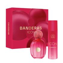 Kit Banderas The Icon Feminino Edp 100ml + Deo 150ml