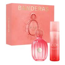 Kit Banderas The Icon Splendid Feminino - EDP 100ml + DEO 150ml