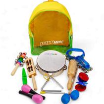 Kit Bandinha Phx Com 10 Instrumentos Musicalização Infantil