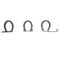 Kit Banheiro 3 Peças Ferraduras Artesanal Decoração Rustica