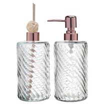 Kit Banheiro Dispenser Porta Sabonete E Frasco Difusor 450ml Kit Banheiro Dispenser Porta Sabonete E Frasco Difusor 450ml