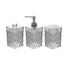 Kit banheiro glamour cristal a1