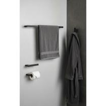 Kit Banheiro Inox Preto 4 Pçs - Luxo e Durabilidade